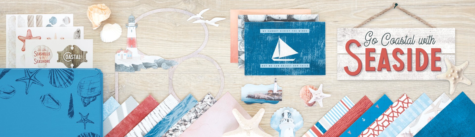 Coastal Scrapbooking Supplies: Seaside Coastal Scrapbooking Supplies: Seaside