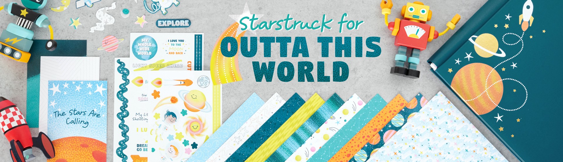 Outer Space Scrapbooking Supplies: Outta This World Outer Space Scrapbooking Supplies: Outta This World