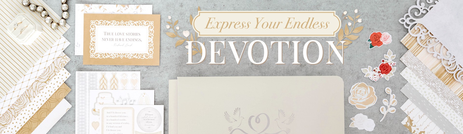 Wedding Scrapbooking Supplies: Devotion Wedding Scrapbooking Supplies: Devotion