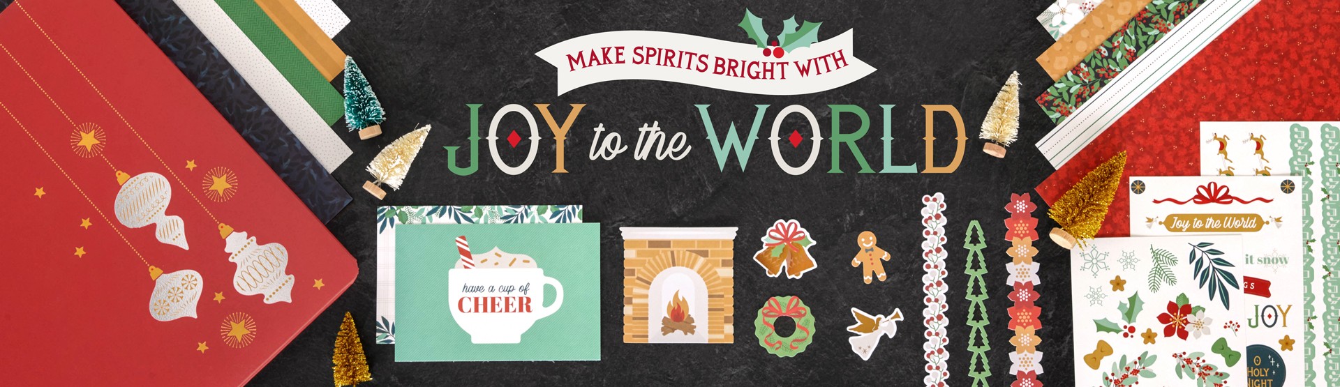 Christmas Scrapbooking Supplies: Joy to the World Christmas Scrapbooking Supplies: Joy to the World