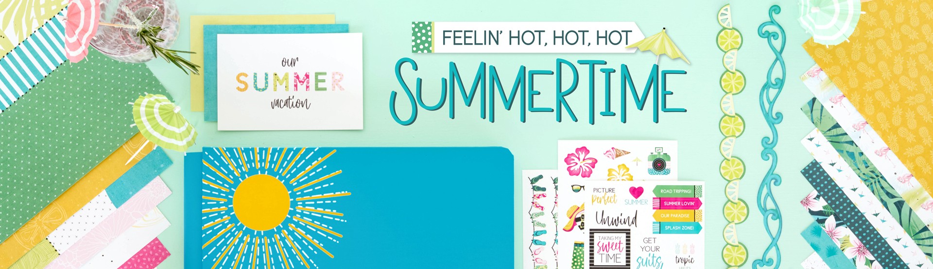 Summer Scrapbooking Supplies: Summertime Summer Scrapbooking Supplies: Summertime