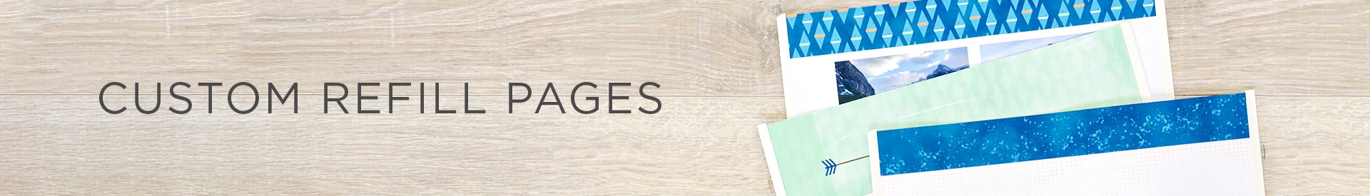 Custom Refill Pages Custom Refill Pages