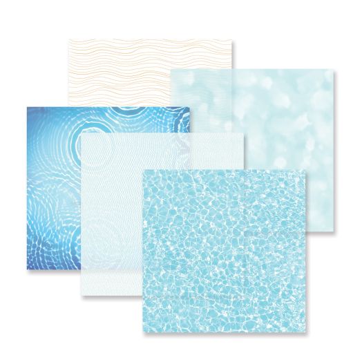 Water Themed Scrapbook Paper: Serene Waters - Creative Memories