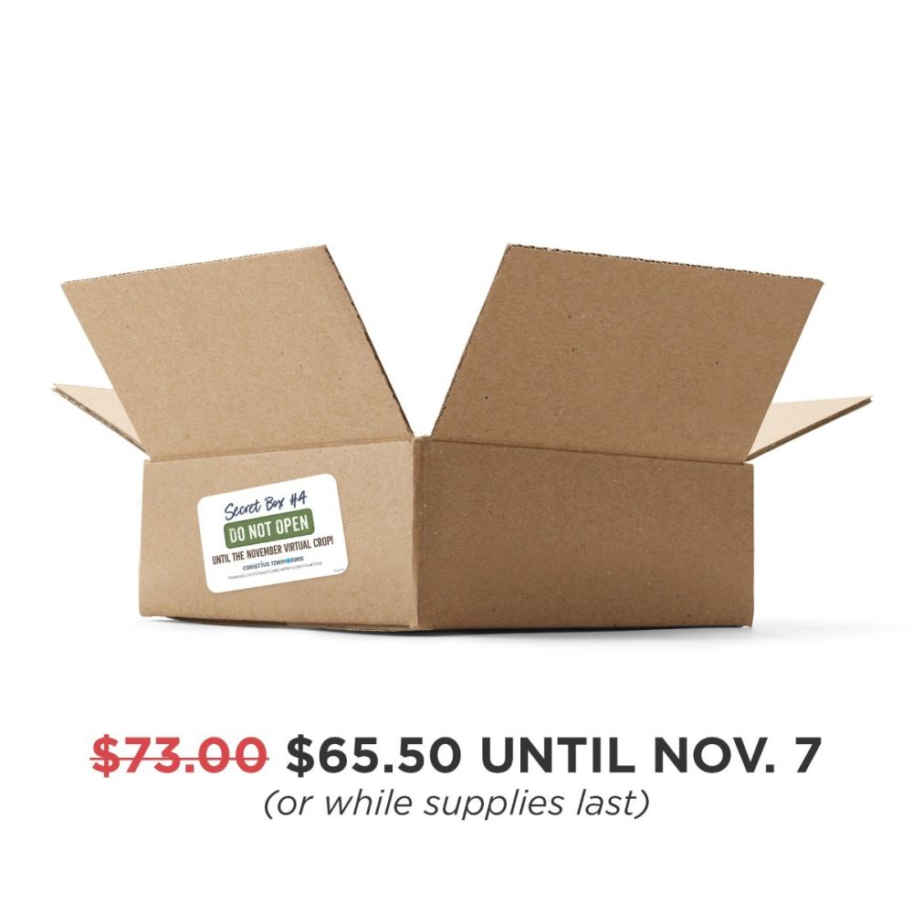Secret Box 4 Of Scrapbooking Supplies Creative Memories