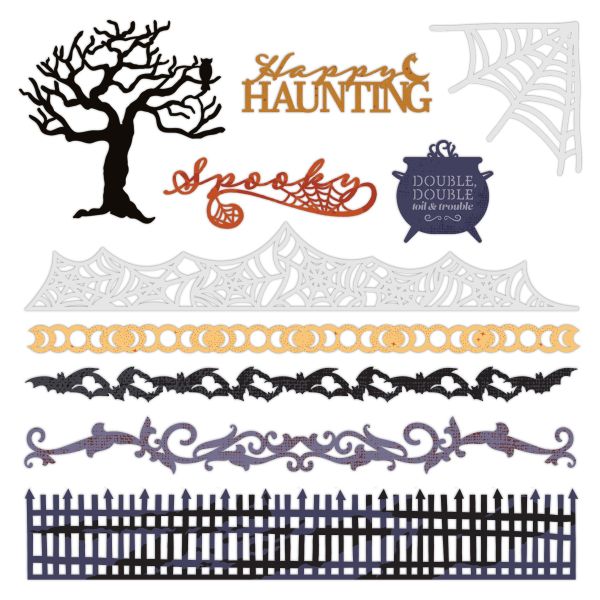 Halloween Embellishments Happy Hauntings Laser Cuts Creative Memories