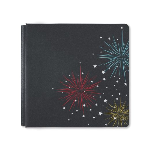 12x12 Fireworks Album Cover: Sparks of Magic