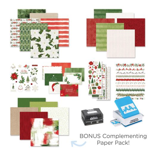 Christmas Scrapbooking Kit: Seasonal Sightings Buy-It-All