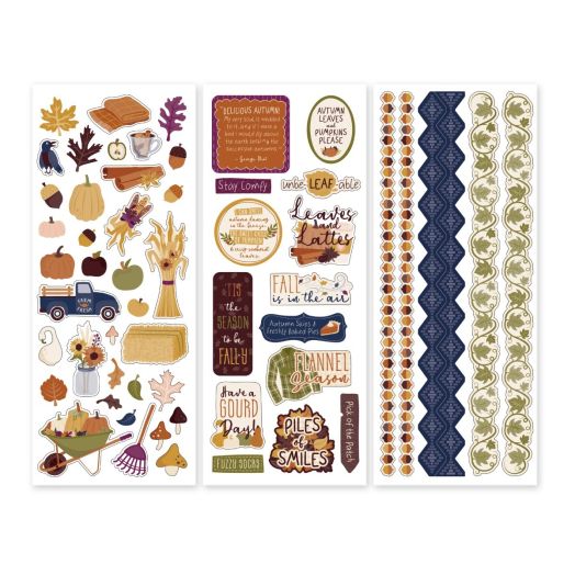 Fall Stickers For Scrapbooking: It’s Fall, Y’all