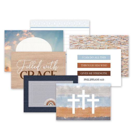 Religious Picture Mats: Keep the Faith