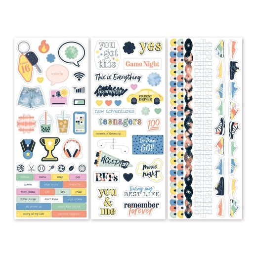 Teen Stickers For Scrapbooking: You Got This