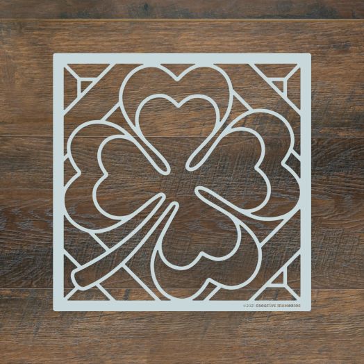 Template For Clover Layouts: Shamrock Recipe Template
