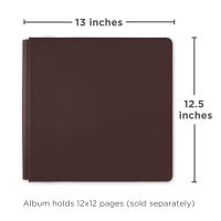 Flex-Hinge® Chocolate Bookcloth Album Cover - Creative Memories