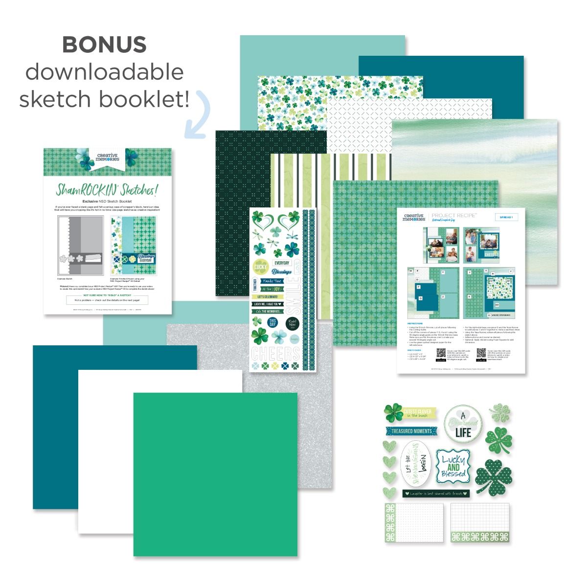 NSD Scrapbook Kit NSD 2021 Customer Project Recipe Kit Creative Memories