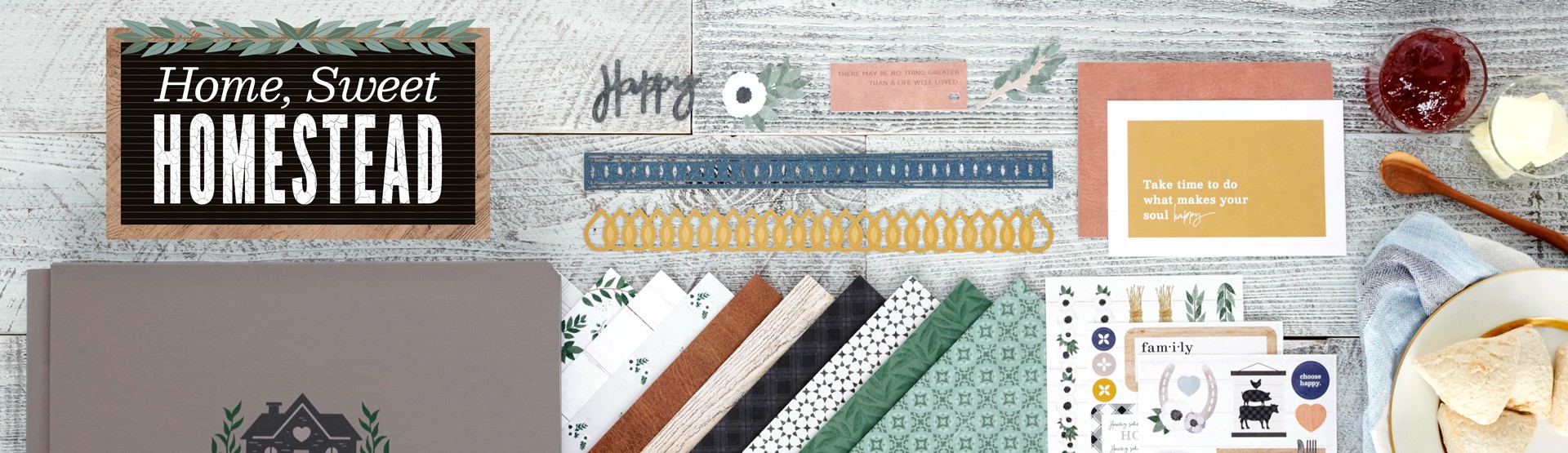 Farmhouse Chic Scrapbooking Supplies: Homestead Farmhouse Chic Scrapbooking Supplies: Homestead