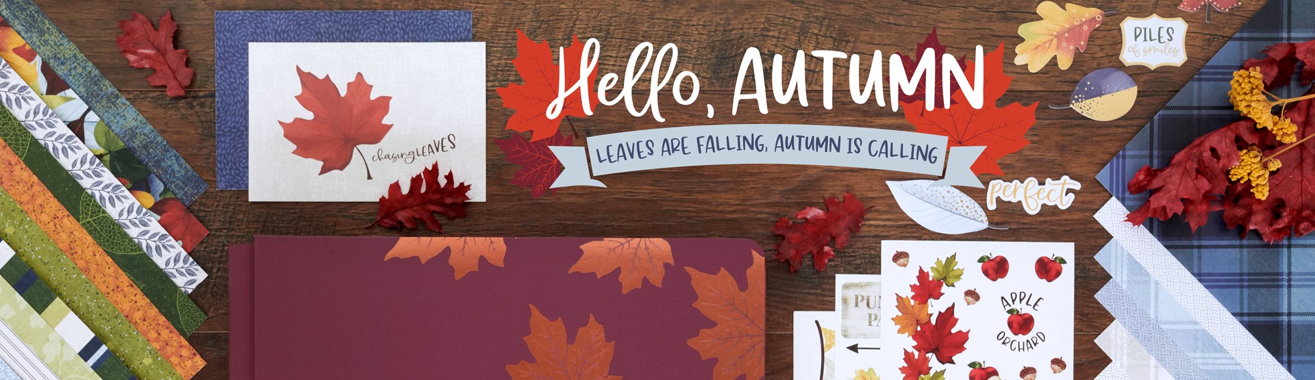 Fall Scrapbook Supplies: Hello, Autumn Fall Scrapbook Supplies: Hello, Autumn