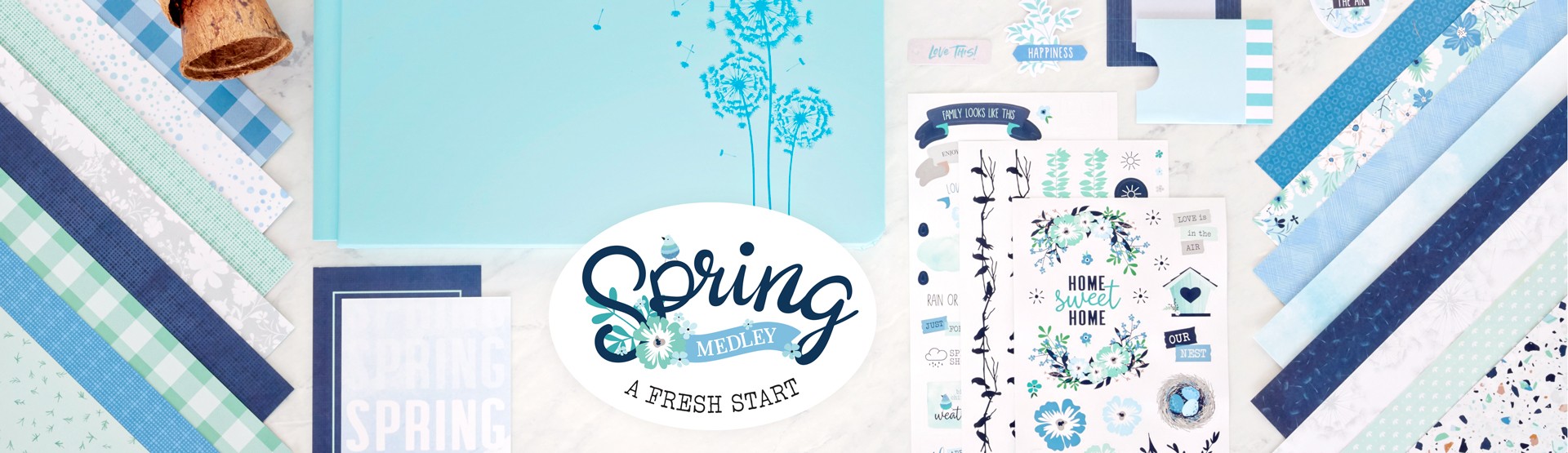 Spring Scrapbook Supplies: Spring Medley Spring Scrapbook Supplies: Spring Medley